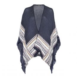 Poncho Con Barbas Mikerinos