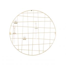 Adorno De Metal Dorado 50X4X50 Concepts