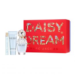 Estuche Para Dama Marc Jacobs Daisy Dream Edt 100 Ml + Body Lotion 75 Ml + Pen Spray 10 Ml
