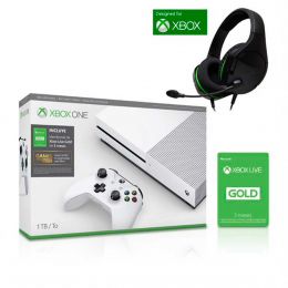 Consola Xbox One S 1Tb + Auriculares Hyperx