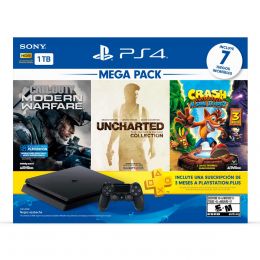 Consola Ps4 1Tb Mega Pack