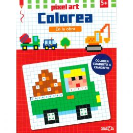 En La Obra - Pixel Art Colorea Devecchi