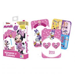 Flashcards Números Y Colores Bilingües Minnie Novelty