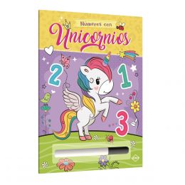 Números Con Unicornios + Plumón Lexus