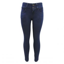 Jeans Skinny Bordado En Bolsas Mussa