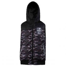 Chaleco Con Hoodie Desmontable Dry Laundry Japan