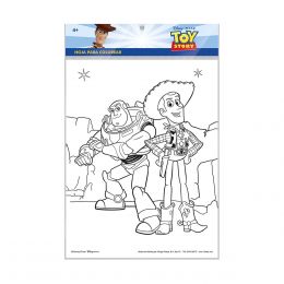 Hoja Para Colorear Toy Story Flusse