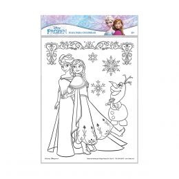 Hoja Para Colorear Frozen Flusse Flusse