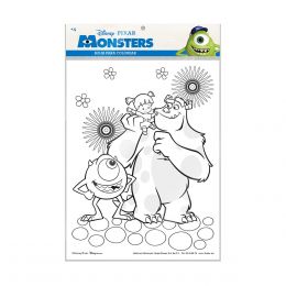 Hoja Para Colorear Monsters Inc. Flusse Flusse