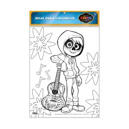 Hoja Para Colorear Coco Flusse Flusse
