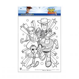 Hoja Para Colorear Toy Story 4 Flusse Flusse
