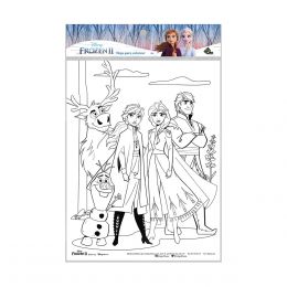 Hoja Para Colorear Frozen 2 Flusse Flusse