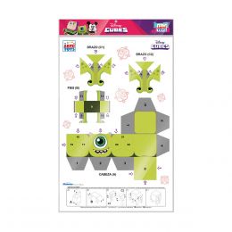 Army Toy Cubes Mike Wazowski Flusse Flusse