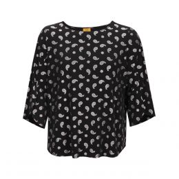 Blusa Estampada Con Manga 3/4 Ruby Rd