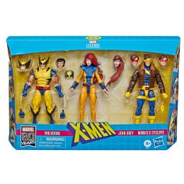 3 Figuras De Acción Marvel X Men Legends Hasbro