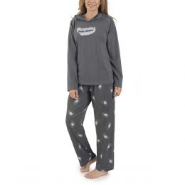 Pijama Para Dama Hacci Estampada De Pingüinos Sugar & Milk