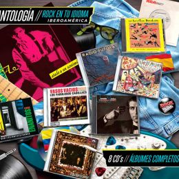 8 Cd´s Antología Rock En Tu Idioma Iberoamérica