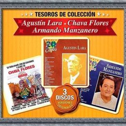 3 Cd´s Tesoros De Colección Agustín Lara, Chava Flores, Armando Manzanero.