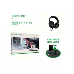 Consola Xbox1 S 1Tb Star Wars + Auriculares Razer Kraken Lite