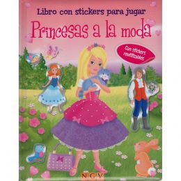 Princesas A La Moda (Libro Con Stickers) De Vecchi