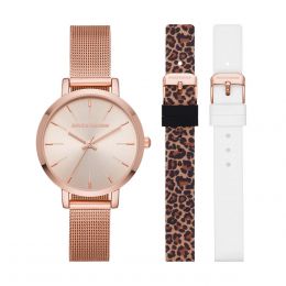 Reloj Para Dama Con Set De Correas Intercambiables Skechers