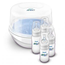 Esterilizador Para Microondas Con Biberones Avent