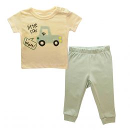 Conjunto Playera Y Pantalón Verde Para Bebé Baby Creysi