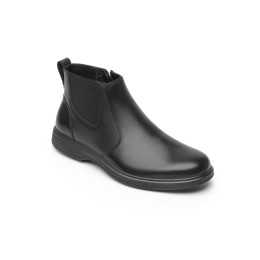 Bota comfortflex lisa store preta