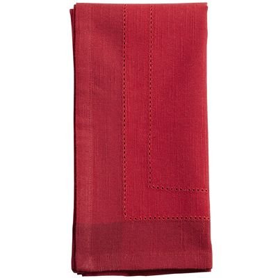 Servilleta Individual Hemstitch Apple Red Pier 1 Imports