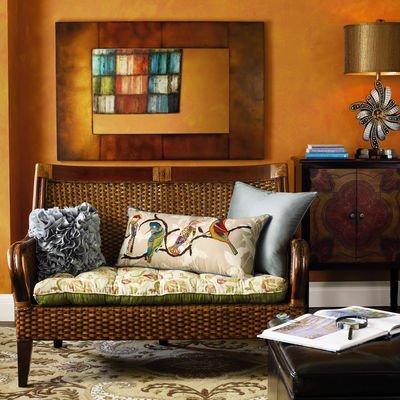Temani Brown Settee Pier 1 Imports