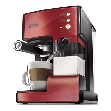 Cafetera Prima Latte Roja