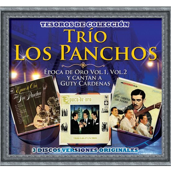 3Cds los Panchos la Época de Oro Vol. 1 y 2