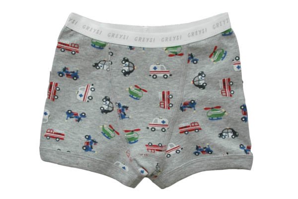 Bóxer Cardigan Belgica 86Cg Gri Baby Creysi para Niños