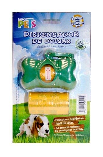 Dispensador C/30 Bolsas Desechables Sanitarias P/perro Acuario Lomas