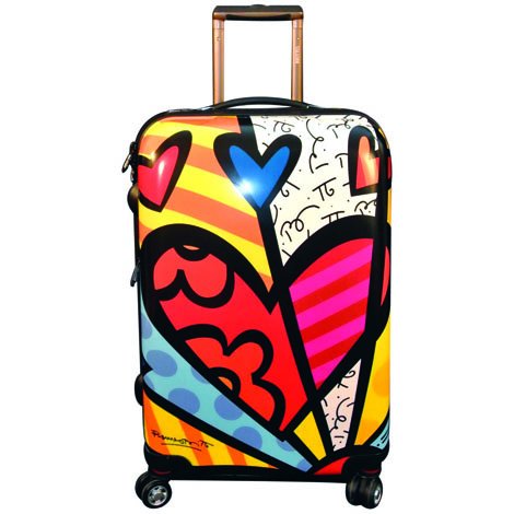 Maleta Vertical Spinner 28 Corazón Britto