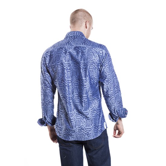 Camisa Ml Maceoo Paisley 0039