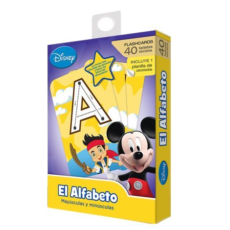 Flash Card Alfabeto Disney Junior