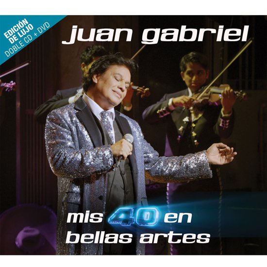 2 Cds + Dvd Juan Gabriel Mis 40 en Bellas Artes