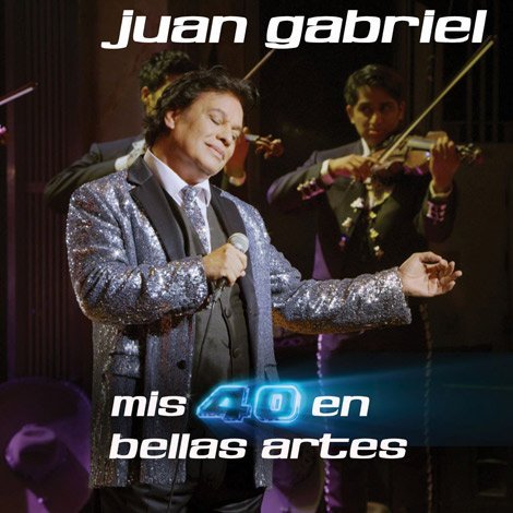 2Cds Juan Gabriel / Mis 40 en Bellas Artes