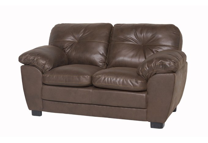 Love Seat Yezzi Gamuza Color Chocolate