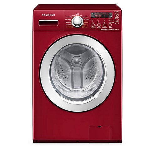 lavasecadora samsung frontal 15kg roja