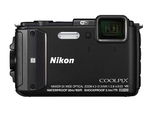 Cámara Digital 16 Mp Nikon Coolpix Aw130 (Negro)
