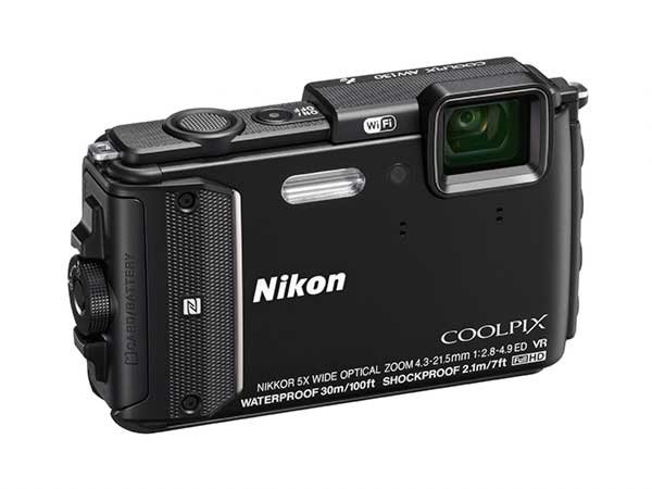 Cámara Digital 16 Mp Nikon Coolpix Aw130 (Negro)