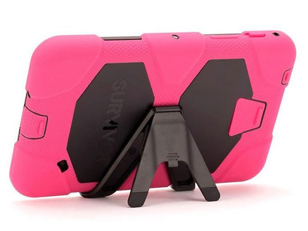 Funda Griffin Survivor para Samsung Galaxy Tab 4 - 7" Rosa/negro