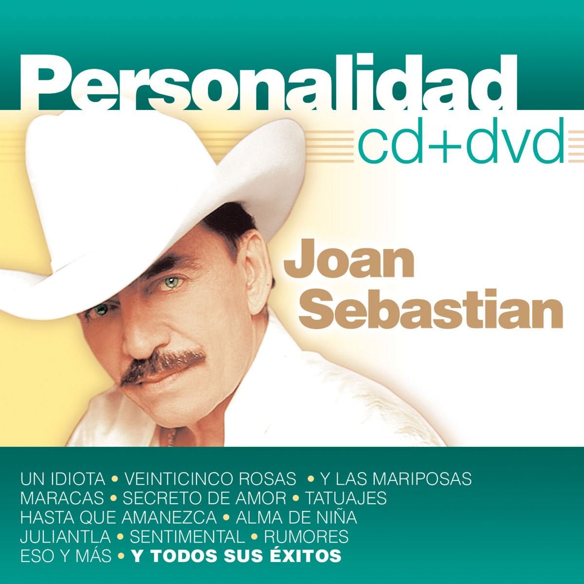 Cd+Dvd Joan Sebastian Personalidad