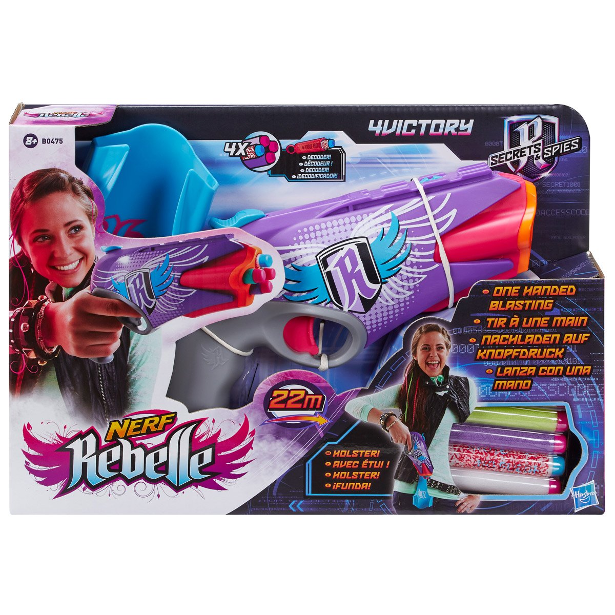 Nerf Rebelle Secrets & Spies 4Victory