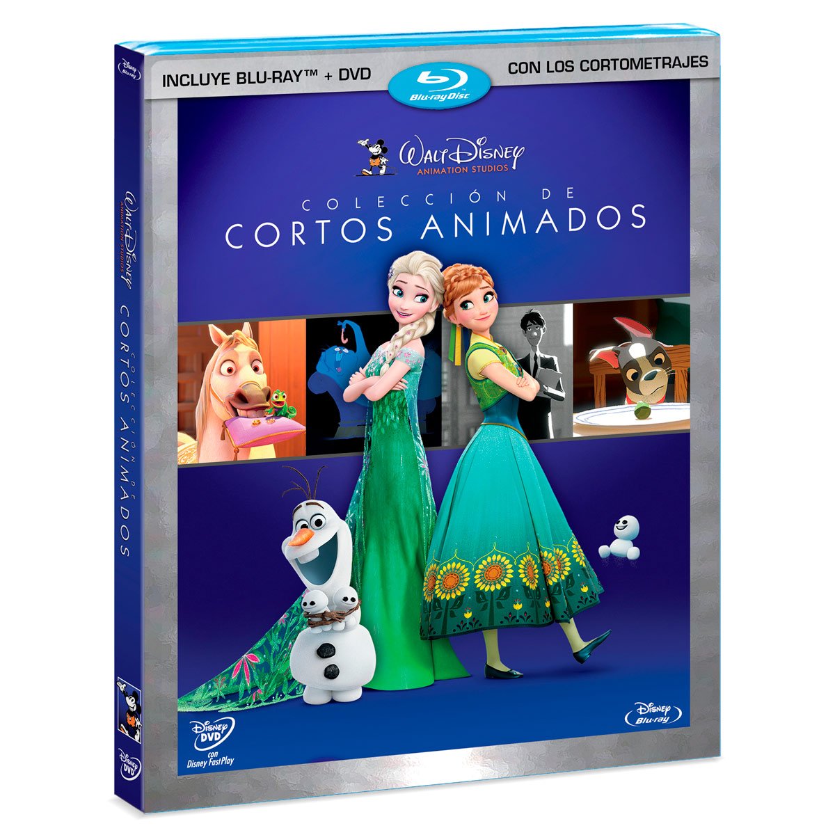 Bluray+Dvd Walt Disney Animation Studios - Colección de Cortos Animados