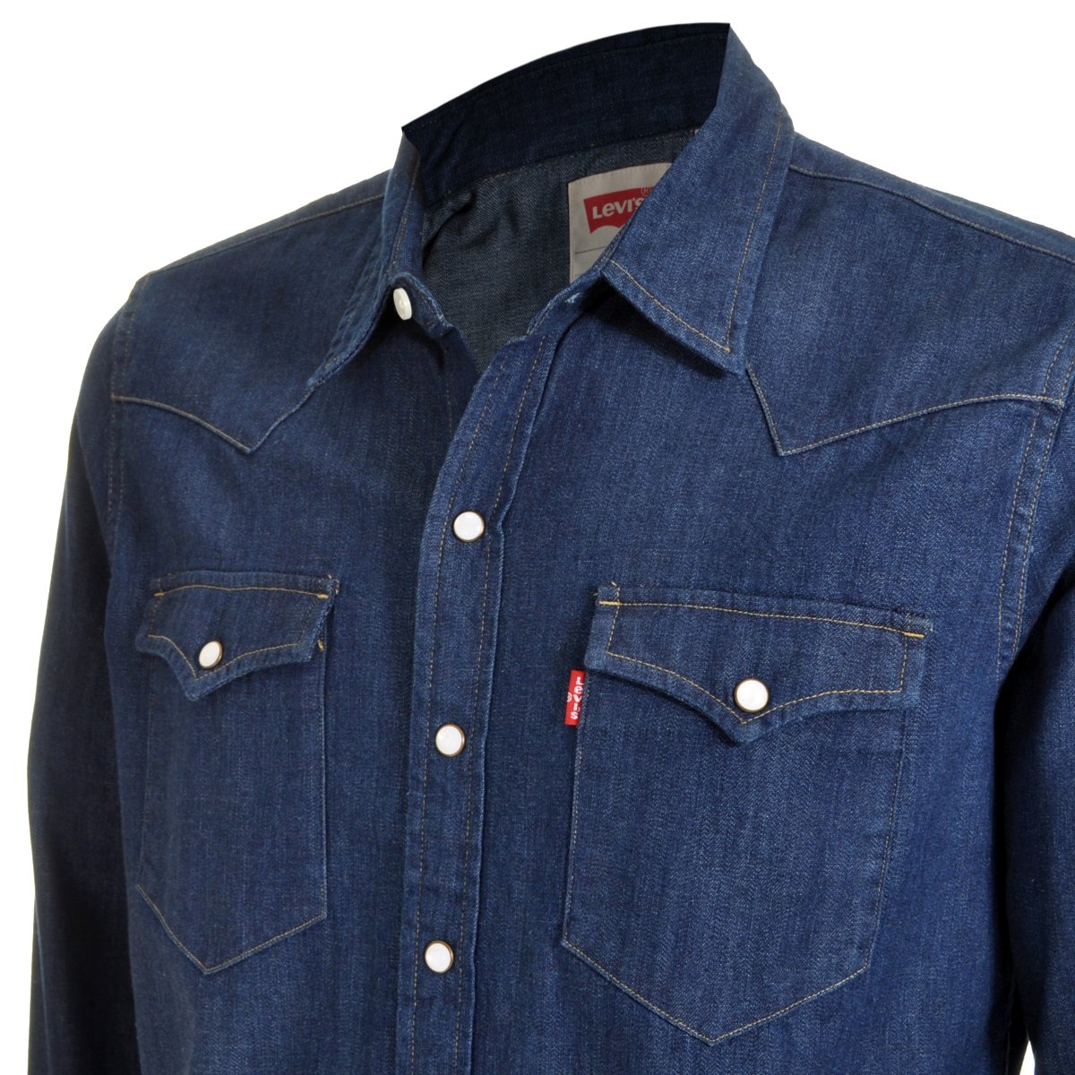 camiseta azul levis