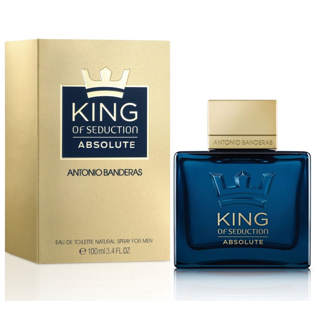 Fragancia para Caballero Antonio Banderas King Of Seduction Absolute Edt 100Ml