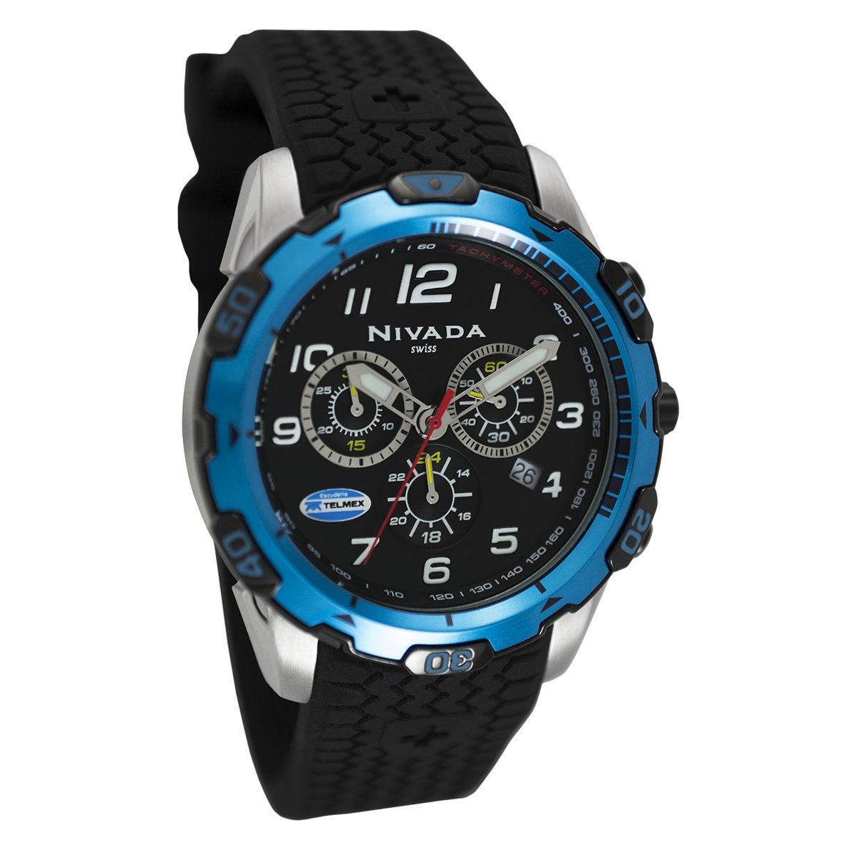 Reloj Caballero Escudería Telmex Nivada Np2429Macna